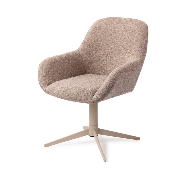 Jesper Home Kushi Stone Haze Eetkamerstoel - Quad Beige