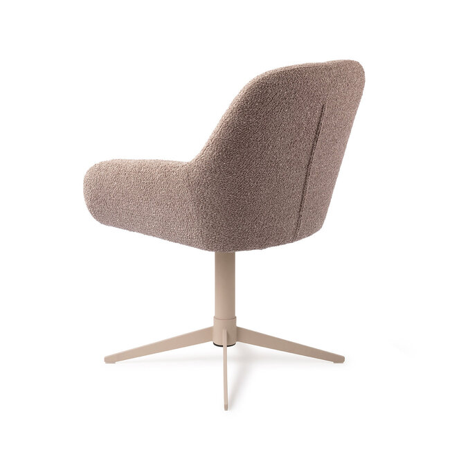 Jesper Home Kushi Stone Haze Eetkamerstoel - Quad Beige