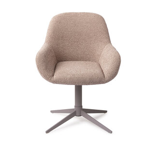 Jesper Home Kushi Stone Haze Eetkamerstoel - Quad Grey