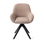 Jesper Home Kushi Stone Haze Eetkamerstoel - Revolve Oak Black