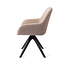 Jesper Home Kushi Stone Haze Eetkamerstoel - Revolve Oak Black