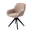 Jesper Home Kushi Stone Haze Eetkamerstoel - Revolve Oak Black