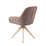 Jesper Home Kushi Stone Haze Eetkamerstoel - Revolve Oak Bleach