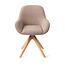 Jesper Home Kushi Stone Haze Eetkamerstoel - Revolve Oak Natural