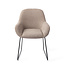 Jesper Home Kushi Stone Haze Eetkamerstoel - Slide Black