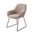 Jesper Home Kushi Stone Haze Eetkamerstoel - Slide Black