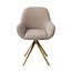 Jesper Home Kushi Stone Haze Eetkamerstoel - Turn Gold