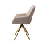 Jesper Home Kushi Stone Haze Eetkamerstoel - Turn Gold