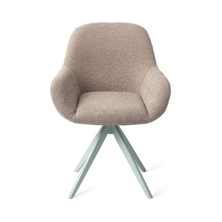 Jesper Home Kushi Stone Haze Eetkamerstoel - Turn Mint