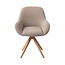 Jesper Home Kushi Stone Haze Eetkamerstoel - Turn Peach