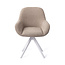 Jesper Home Kushi Stone Haze Eetkamerstoel - Turn White
