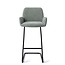 Jesper Home Misaki Breezy Blue Barkruk (H) - Bar Arch Black