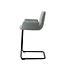 Jesper Home Misaki Breezy Blue Barkruk (L) - Counter Arch Black