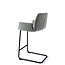 Jesper Home Misaki Breezy Blue Barkruk (L) - Counter Arch Black