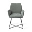 Jesper Home Misaki Breezy Blue Eetkamerstoel - Cross Black