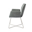 Jesper Home Misaki Breezy Blue Eetkamerstoel - Cross Steel