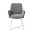 Jesper Home Misaki Breezy Blue Eetkamerstoel - Cross White