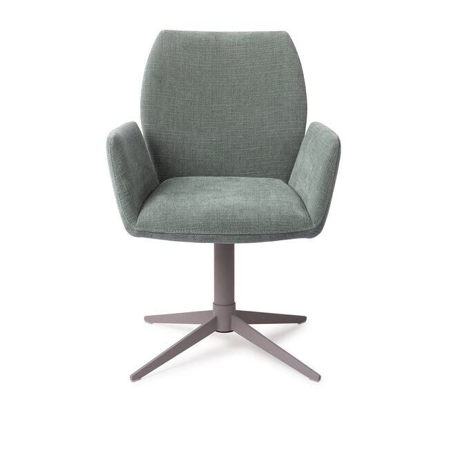 Jesper Home Misaki Breezy Blue Eetkamerstoel - Quad Grey