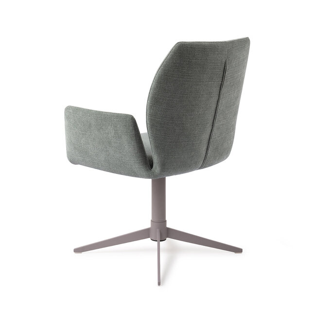 Jesper Home Misaki Breezy Blue Eetkamerstoel - Quad Grey