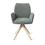Jesper Home Misaki Breezy Blue Eetkamerstoel - Revolve Oak Bleach