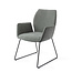 Jesper Home Misaki Breezy Blue Eetkamerstoel - Slide Black