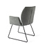 Jesper Home Misaki Breezy Blue Eetkamerstoel - Slide Black