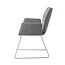 Jesper Home Misaki Breezy Blue Eetkamerstoel - Slide Steel