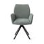 Jesper Home Misaki Breezy Blue Eetkamerstoel - Turn Black