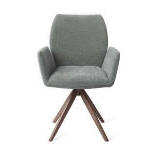 Jesper Home Misaki Breezy Blue Eetkamerstoel - Turn Brown