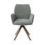 Jesper Home Misaki Breezy Blue Eetkamerstoel - Turn Brown