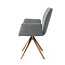 Jesper Home Misaki Breezy Blue Eetkamerstoel - Turn Gold