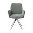Jesper Home Misaki Breezy Blue Eetkamerstoel - Turn Steel