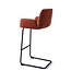 Jesper Home Misaki Cosy Copper Barkruk - Arch Black (H)