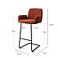 Jesper Home Misaki Cosy Copper Barkruk - Arch Black (H)
