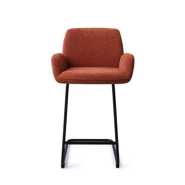 Jesper Home Misaki Cosy Copper Barkruk - Arch Black (L)