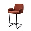 Jesper Home Misaki Cosy Copper Barkruk - Arch Black (L)