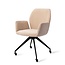 Jesper Home Misaki Funky Fudge Eetkamerstoel - Glide Black