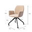 Jesper Home Misaki Funky Fudge Eetkamerstoel - Glide Black