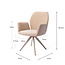 Jesper Home Misaki Funky Fudge Eetkamerstoel - Turn Beige