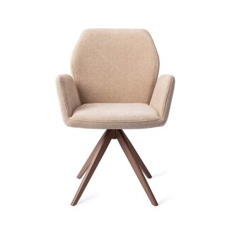 Jesper Home Misaki Funky Fudge Eetkamerstoel - Turn Brown