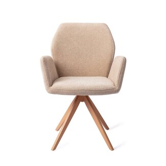 Jesper Home Misaki Funky Fudge Eetkamerstoel - Turn Peach