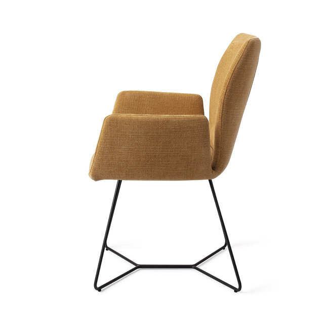 Jesper Home Misaki Honey Harvest Eetkamerstoel - Beehive Black