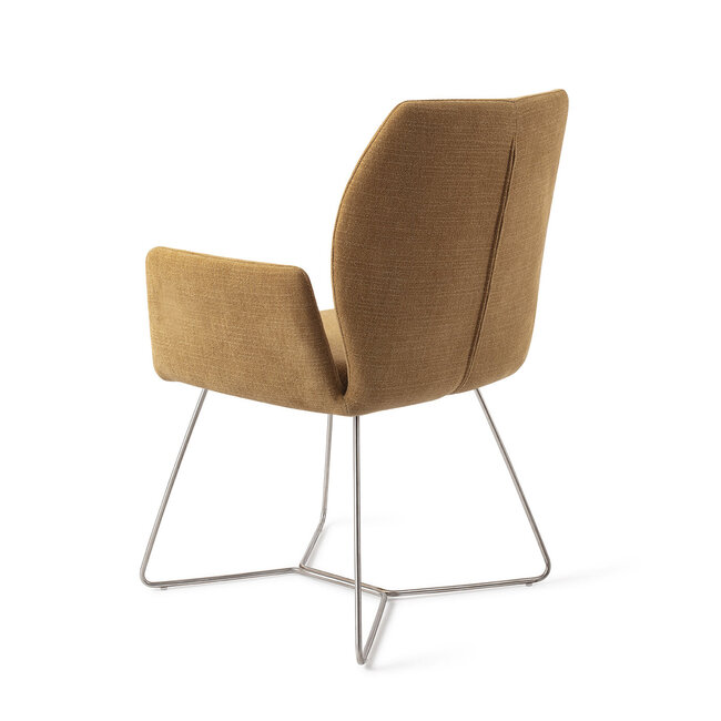 Jesper Home Misaki Honey Harvest Eetkamerstoel - Beehive Steel