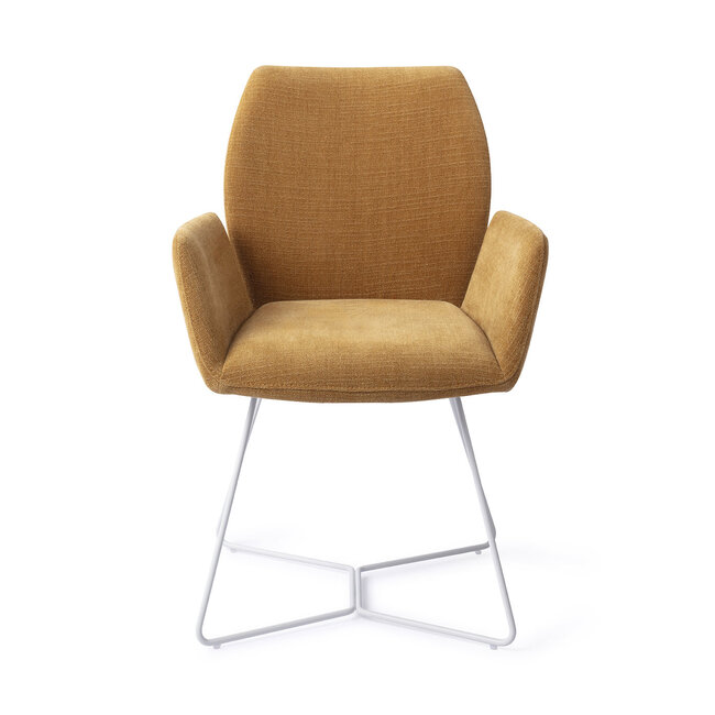 Jesper Home Misaki Honey Harvest Eetkamerstoel - Beehive White