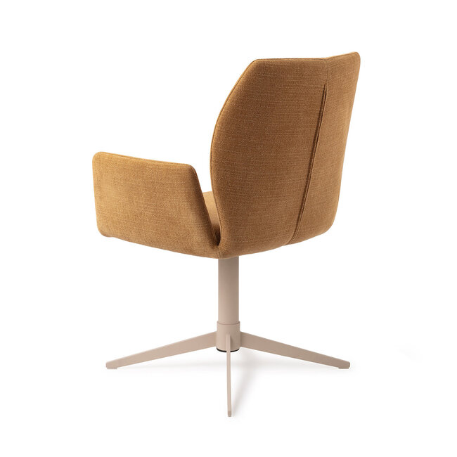 Jesper Home Misaki Honey Harvest Eetkamerstoel - Quad Beige