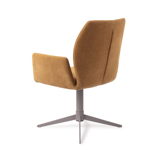 Jesper Home Misaki Honey Harvest Eetkamerstoel - Quad Grey