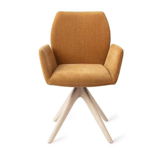 Jesper Home Misaki Honey Harvest Eetkamerstoel - Revolve Oak Bleach