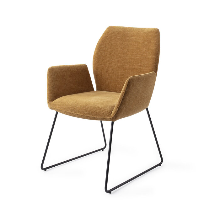 Jesper Home Misaki Honey Harvest Eetkamerstoel - Slide Black