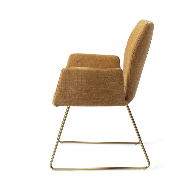 Jesper Home Misaki Honey Harvest Eetkamerstoel - Slide Gold