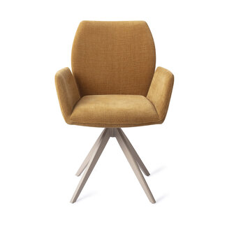 Jesper Home Misaki Honey Harvest Eetkamerstoel - Turn Beige